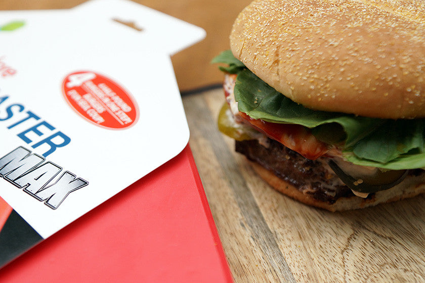 Burger Master MAX Innovative Burger Press and Freezer Container