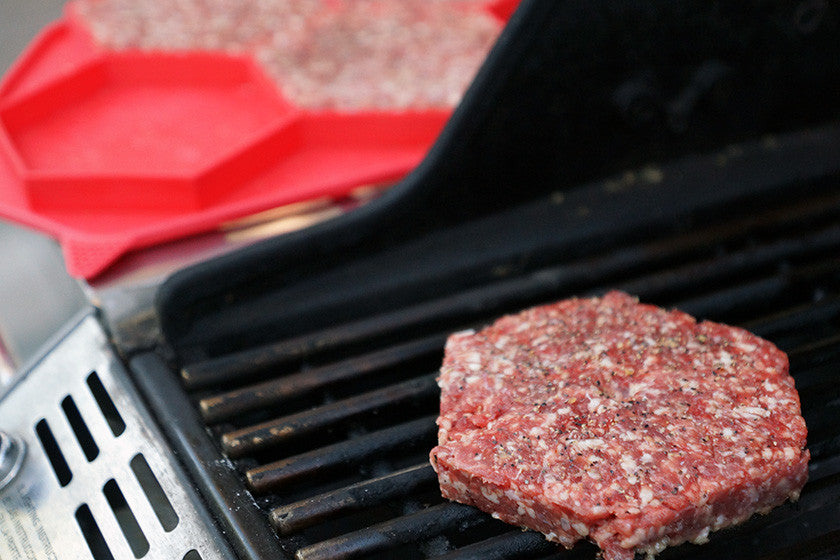 Burger Master MAX Innovative Burger Press and Freezer Container